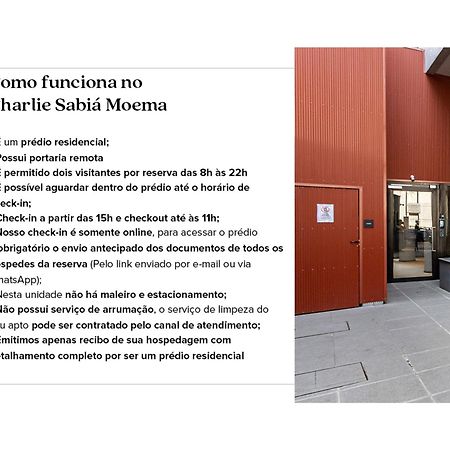 Charlie Sabiá Moema Apartamento São Paulo Exterior foto